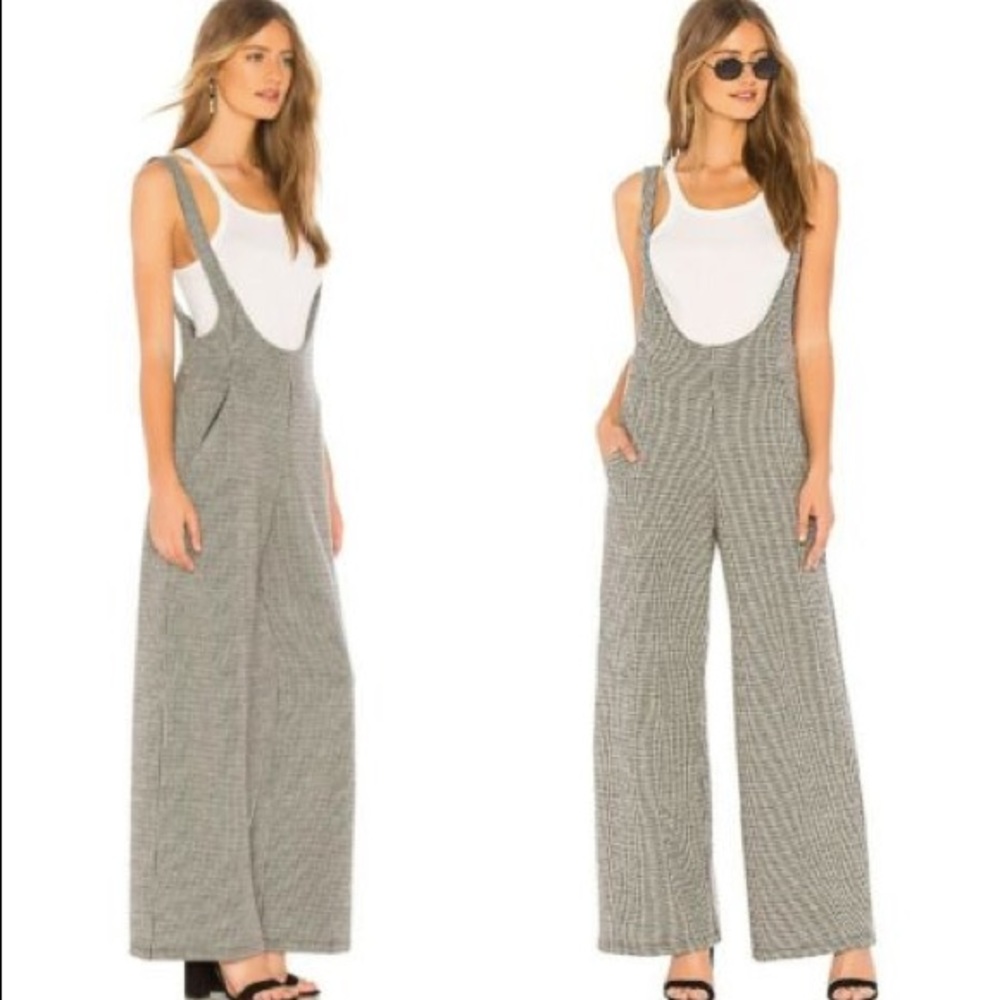 Free People What Goes Around Overalls Jumpsuit